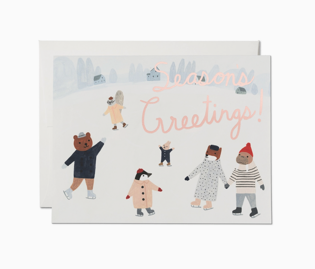 Ice Animals Card