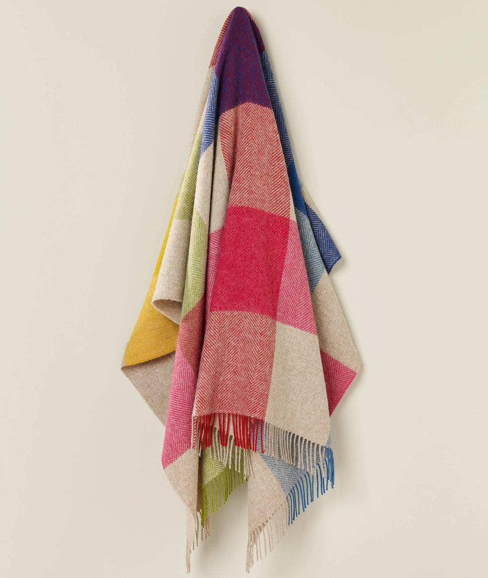 Harland Multi Plaid Blanket