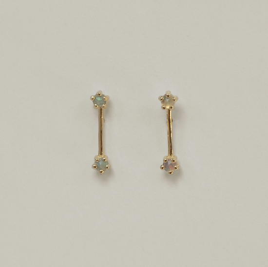 Andy Earrings Opal