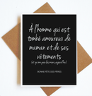 Card A L'Homme Qui