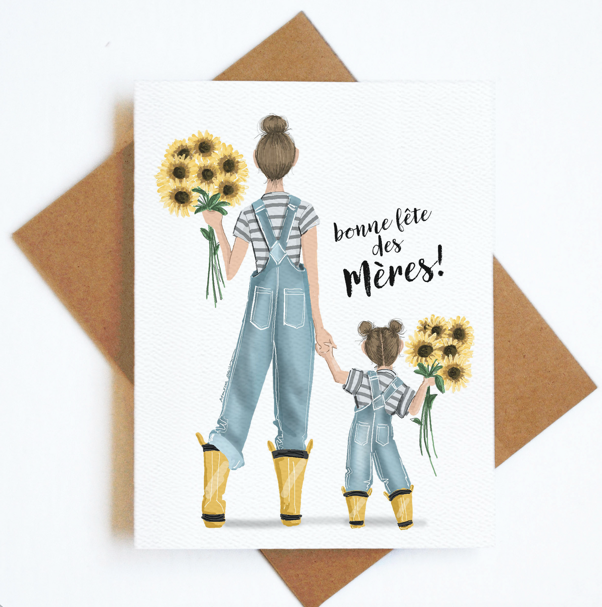 Card Mother's Day Daisies