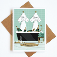 Card Marriage Robes M/F