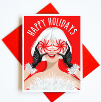 Card Happy Holidays Bon Bon