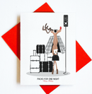 Card Reindeer Stop