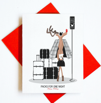 Card Reindeer Stop