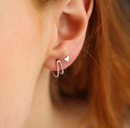 Boucles d'oreilles en forme de cœur Tiny