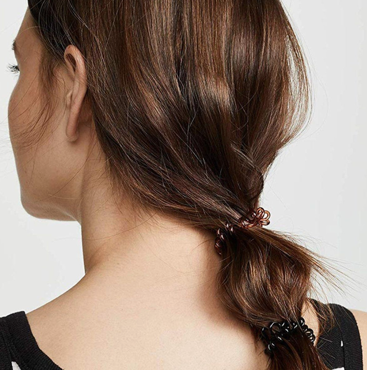 Kitsch Spiral Hair Ties Brunette