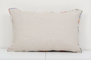 Coussin en velours Ikat coloré