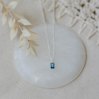 Collier Glee Glim bleu ciel