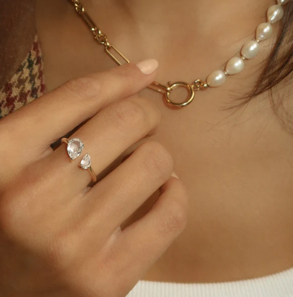 Bague Petite Toi Et Moi Leah Alexandra