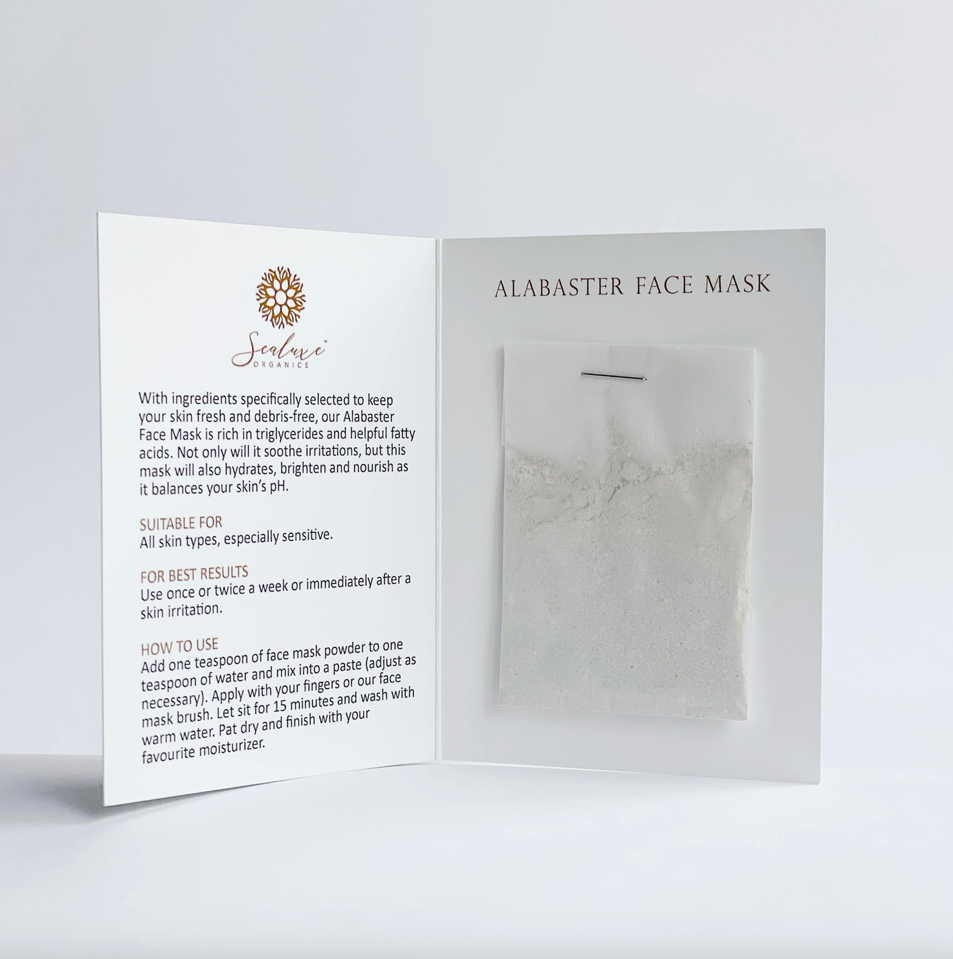 Alabaster Face Mask