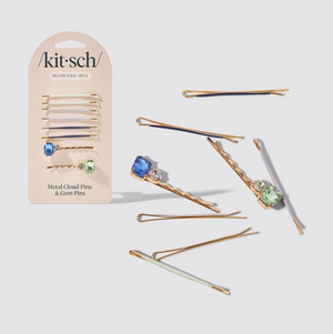 Kitsch Cloud & Gem Bobby Pins