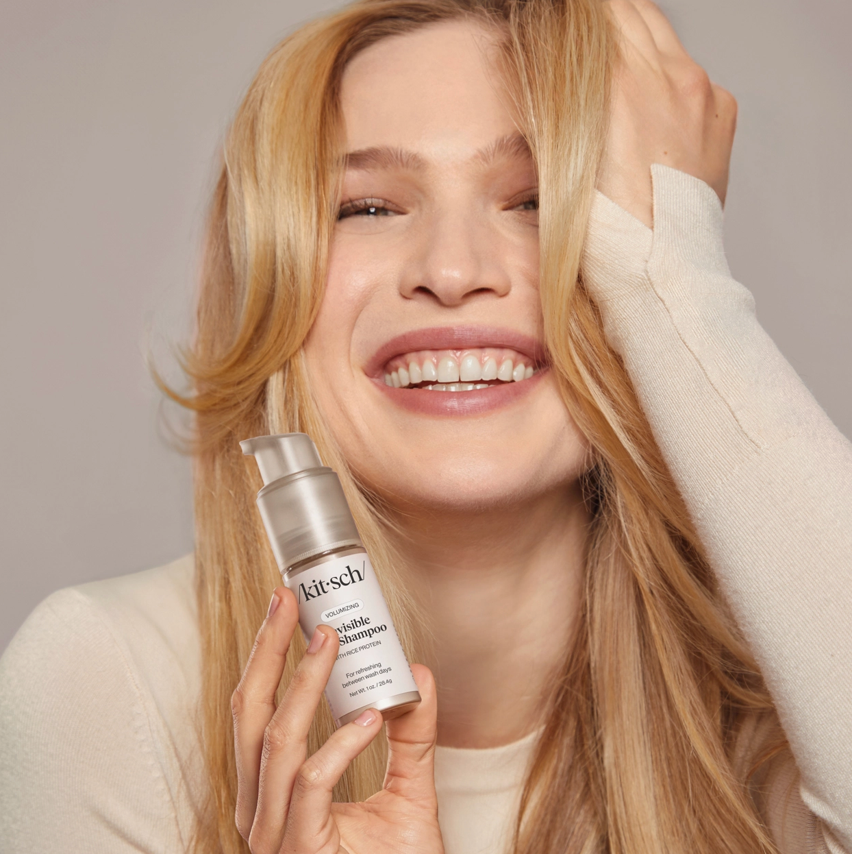 Kitsch Volumizing Rice Protein Shampoo Invisible