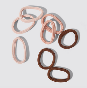 Kitsch Seamless Hair Elastics Rosewood