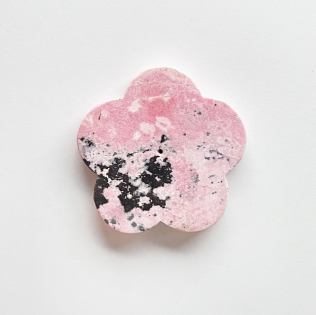 Stone Flower Incense Holder