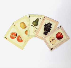 Watercolour Fruits Playing Cards