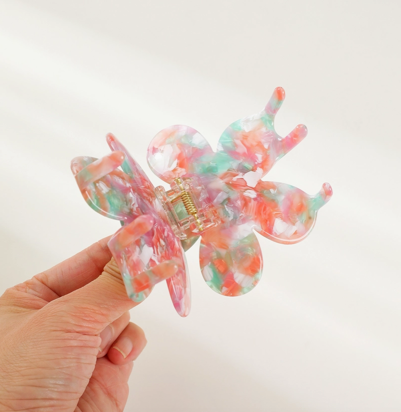 Jasmine Flower Claw Clip