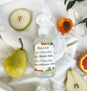 Dot & Lil Linen Air Mist Pear & Osmanthus