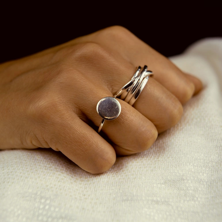 Sophie Deschamps Silver Thrill Ring