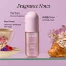 Parfum capillaire violet transparent Kitsch
