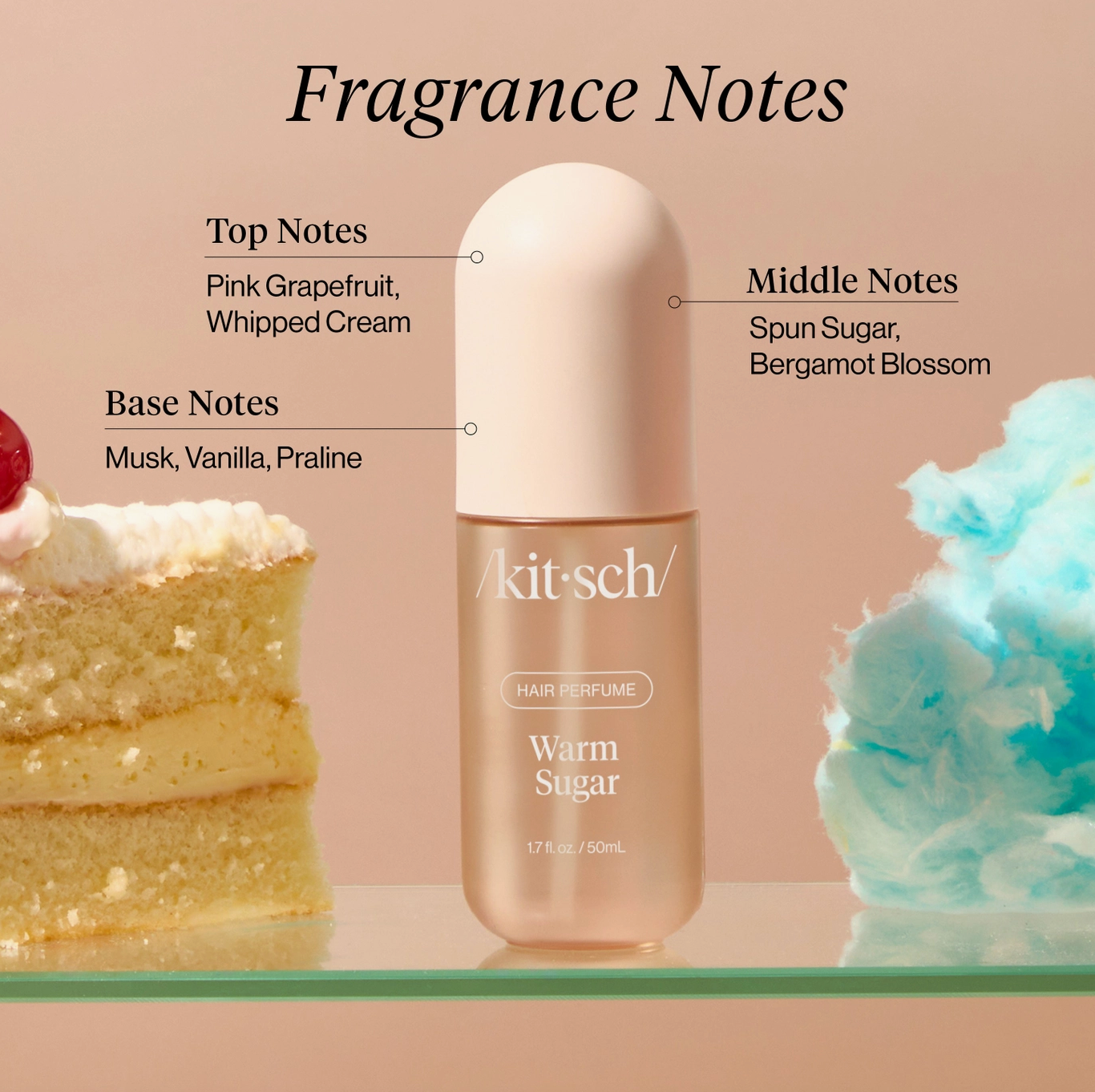 Parfum pour cheveux Kitsch Warm Sugar