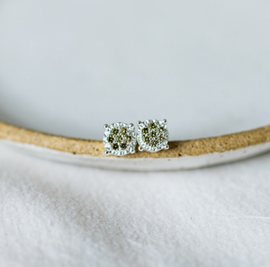 Glee Bedazzle Studs Vert Mousse