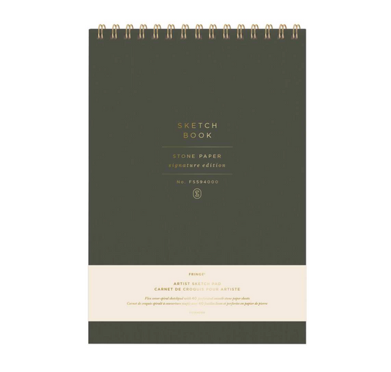 Fringe Olive Sketch Pad