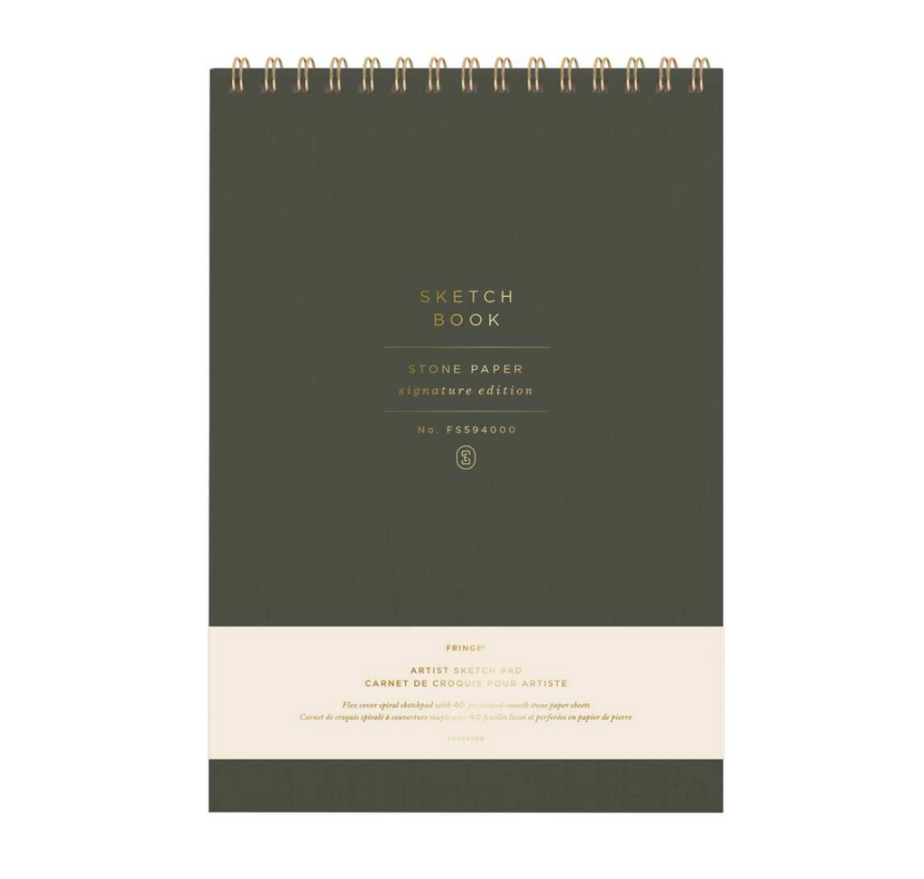 Fringe Olive Sketch Pad