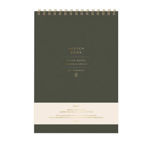 Fringe Olive Sketch Pad
