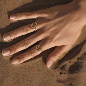 Lindsay Lewis Grand Ring Red