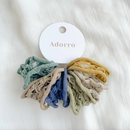 Seamless Boho Mesh Hair Tie Set/6