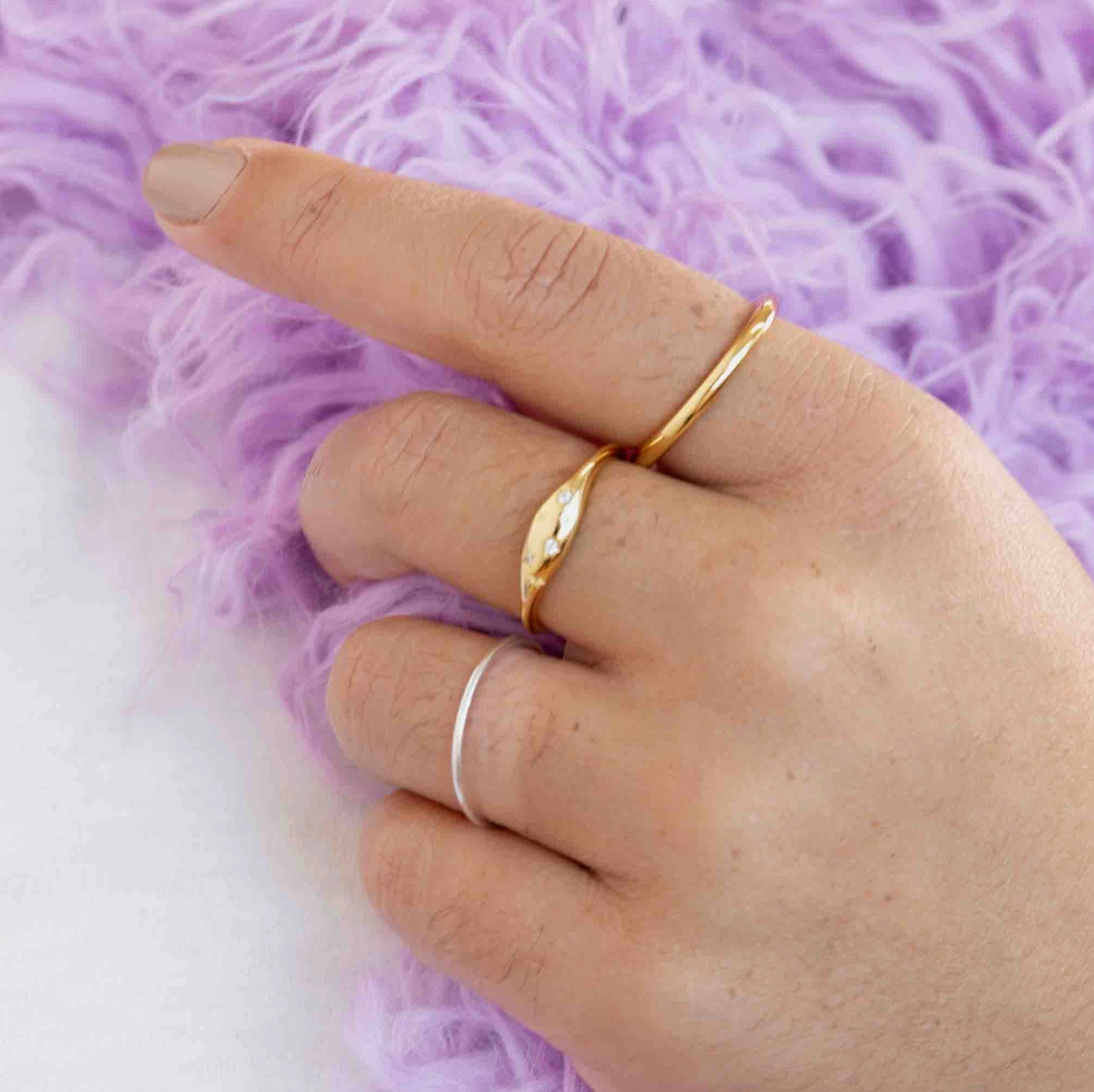 Larissa Loden Domed Starburst Ring