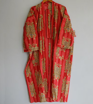 Orange Tiger Kimono