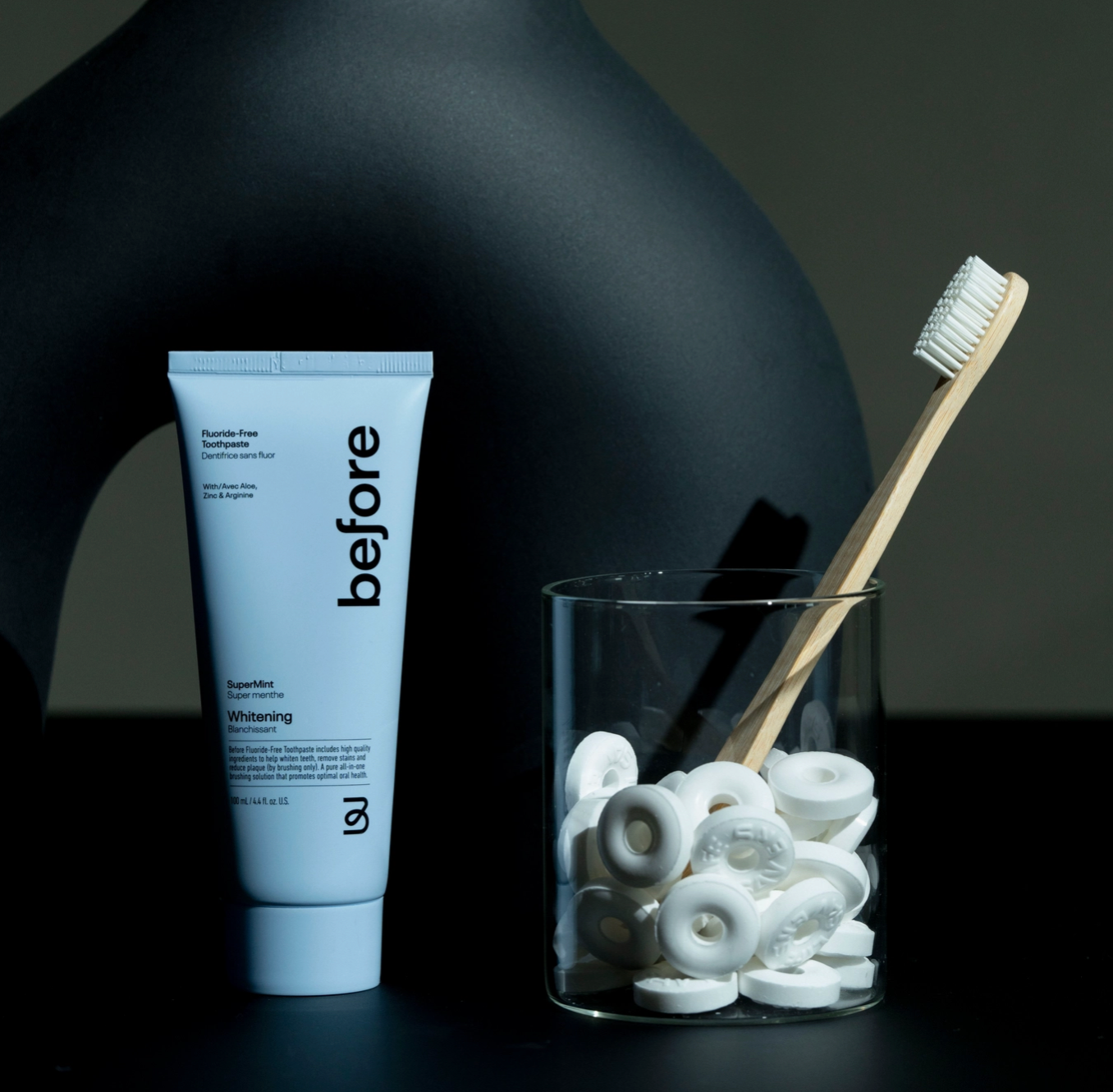 Before Fluoride-Free Whitening Spearmint