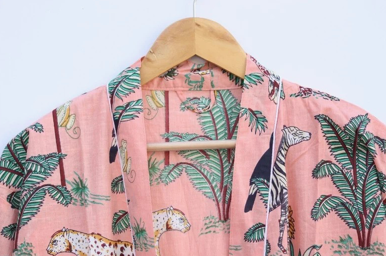 Kimono de la jungle indienne