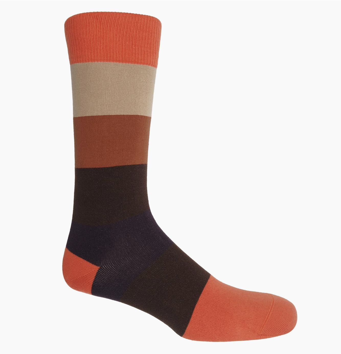 Chaussettes pour hommes à rayures en bloc Peper Harow