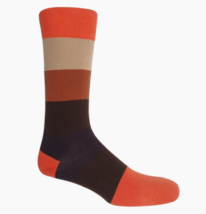 Chaussettes pour hommes à rayures en bloc Peper Harow