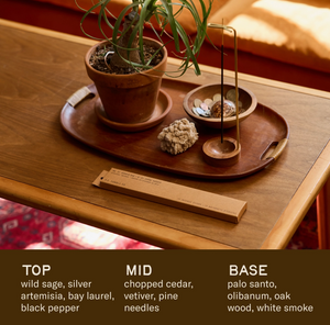 P.F. Candle Incense Arroyo Oak