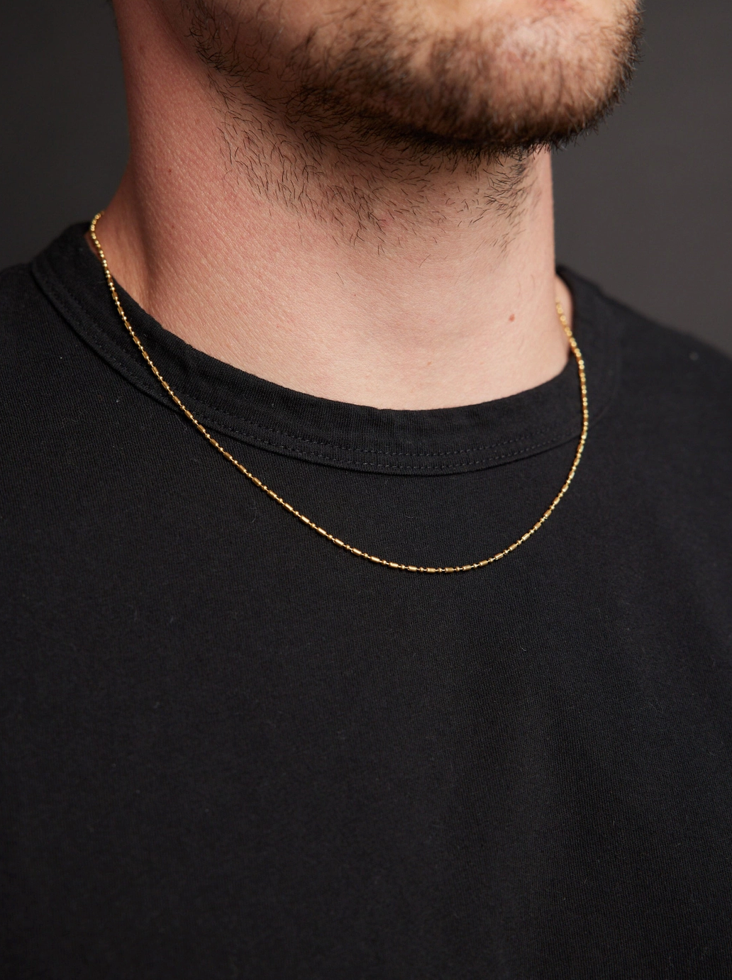 Minimalist Men's Gold Chain