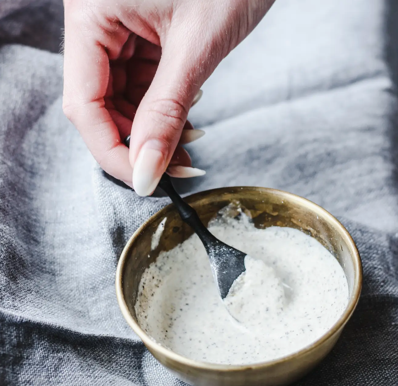 Alabaster Face Mask Jar