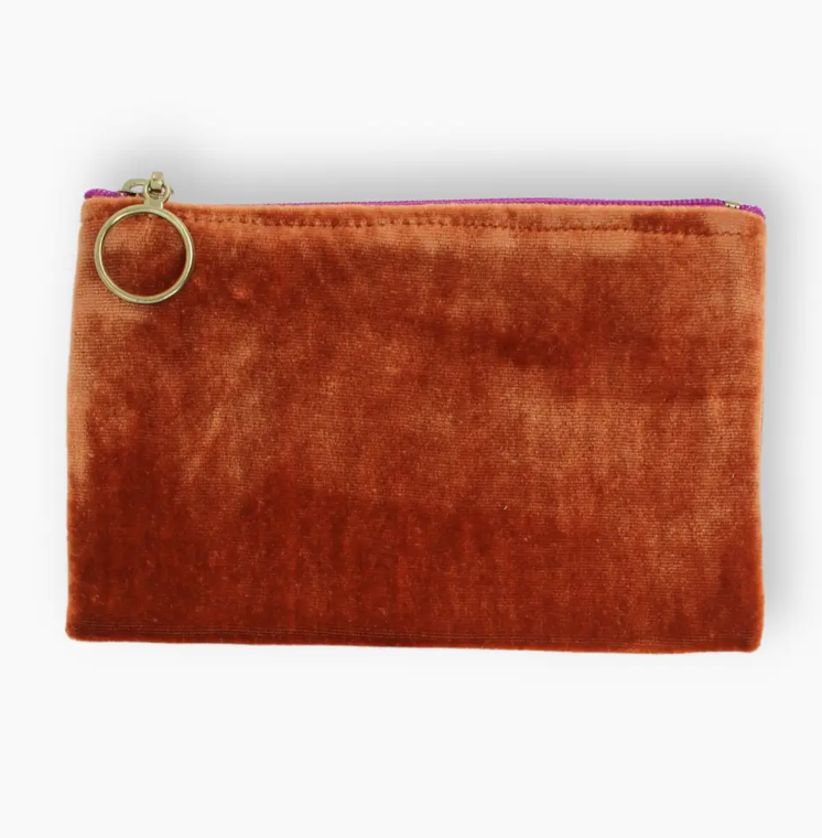 Silk Velvet Coin Purse