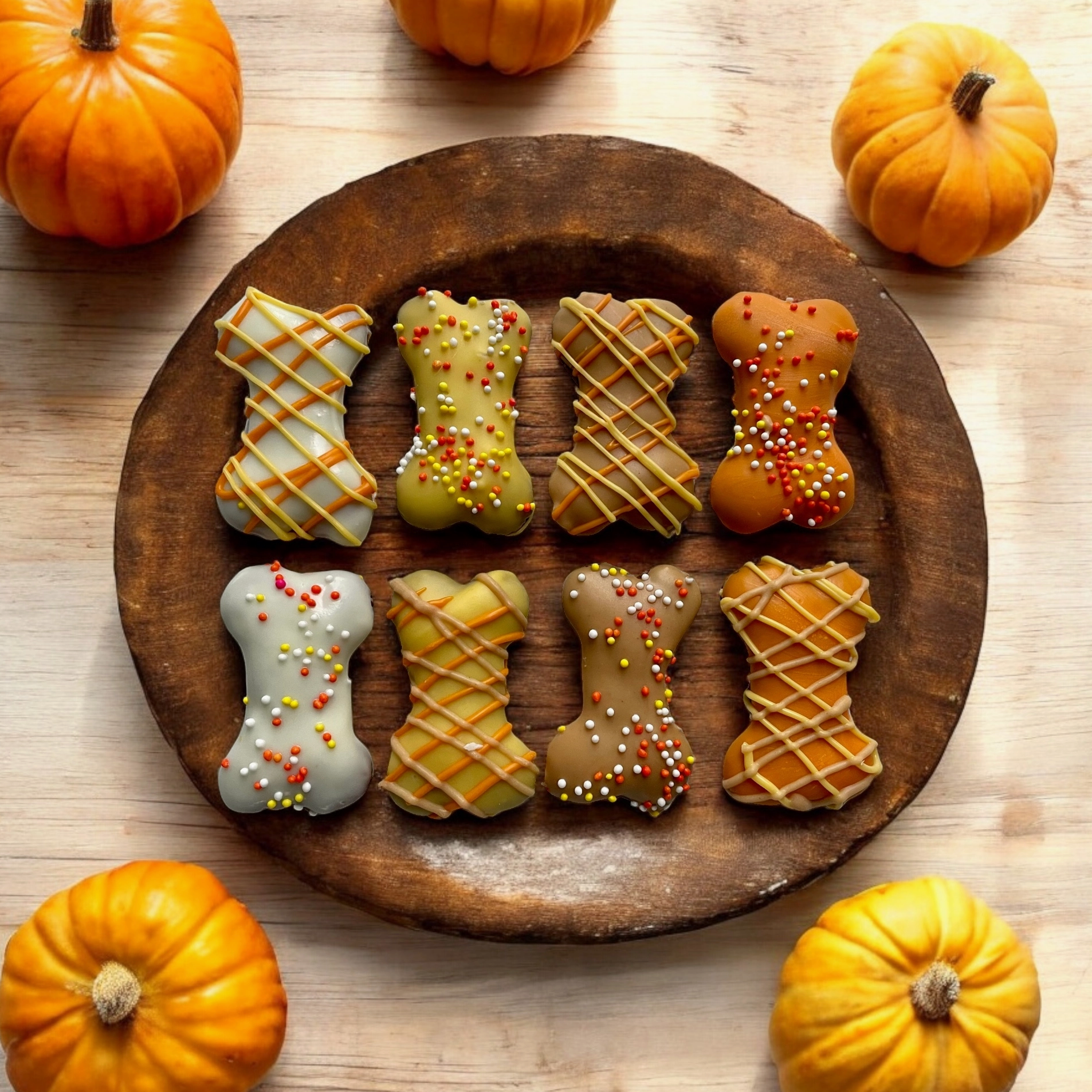 Autumn Bones Dog Treats