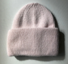 Snow Pastel Angora Beanie