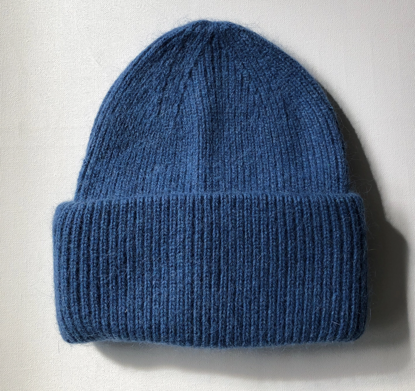 Snow Pastel Angora Beanie