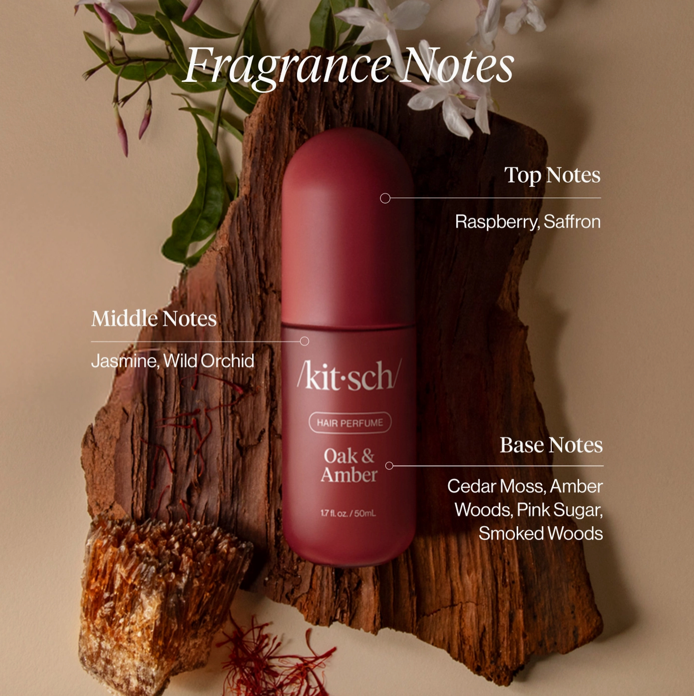 Kitsch Oak & Amber Hair Perfume