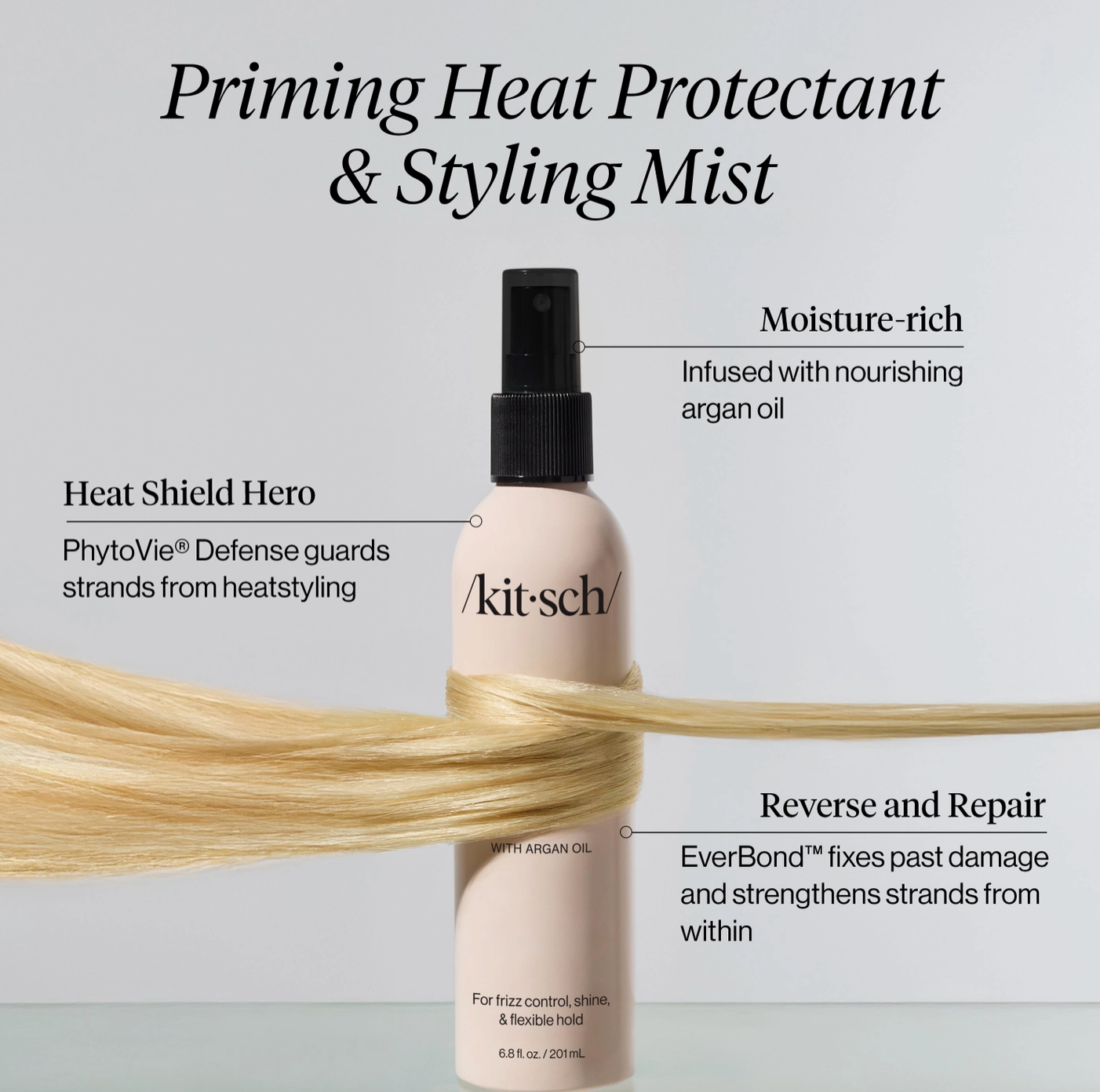 Kitsch Priming Heat Protectant & Styling Mist