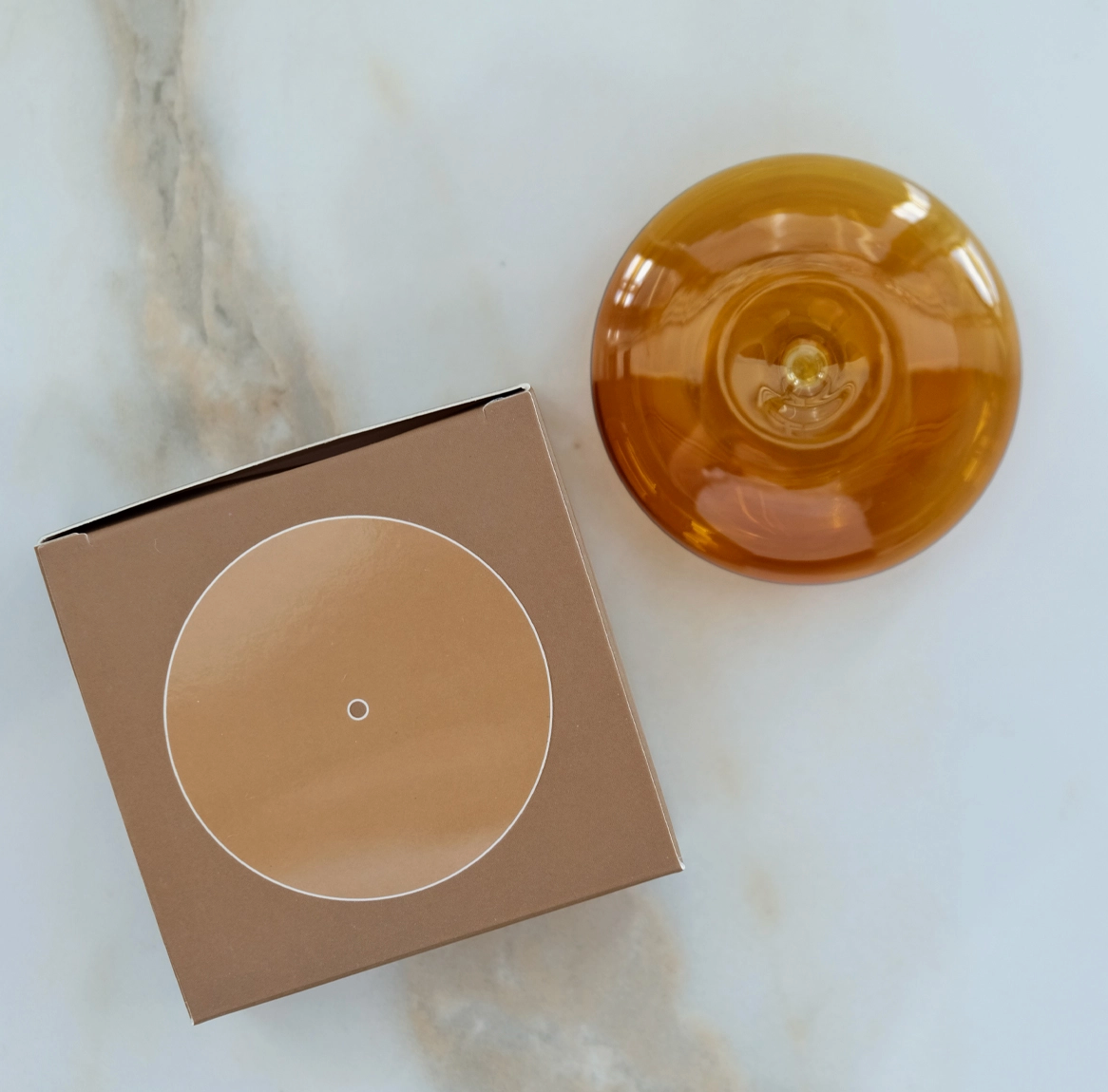 Glass Bubble Incense Holder