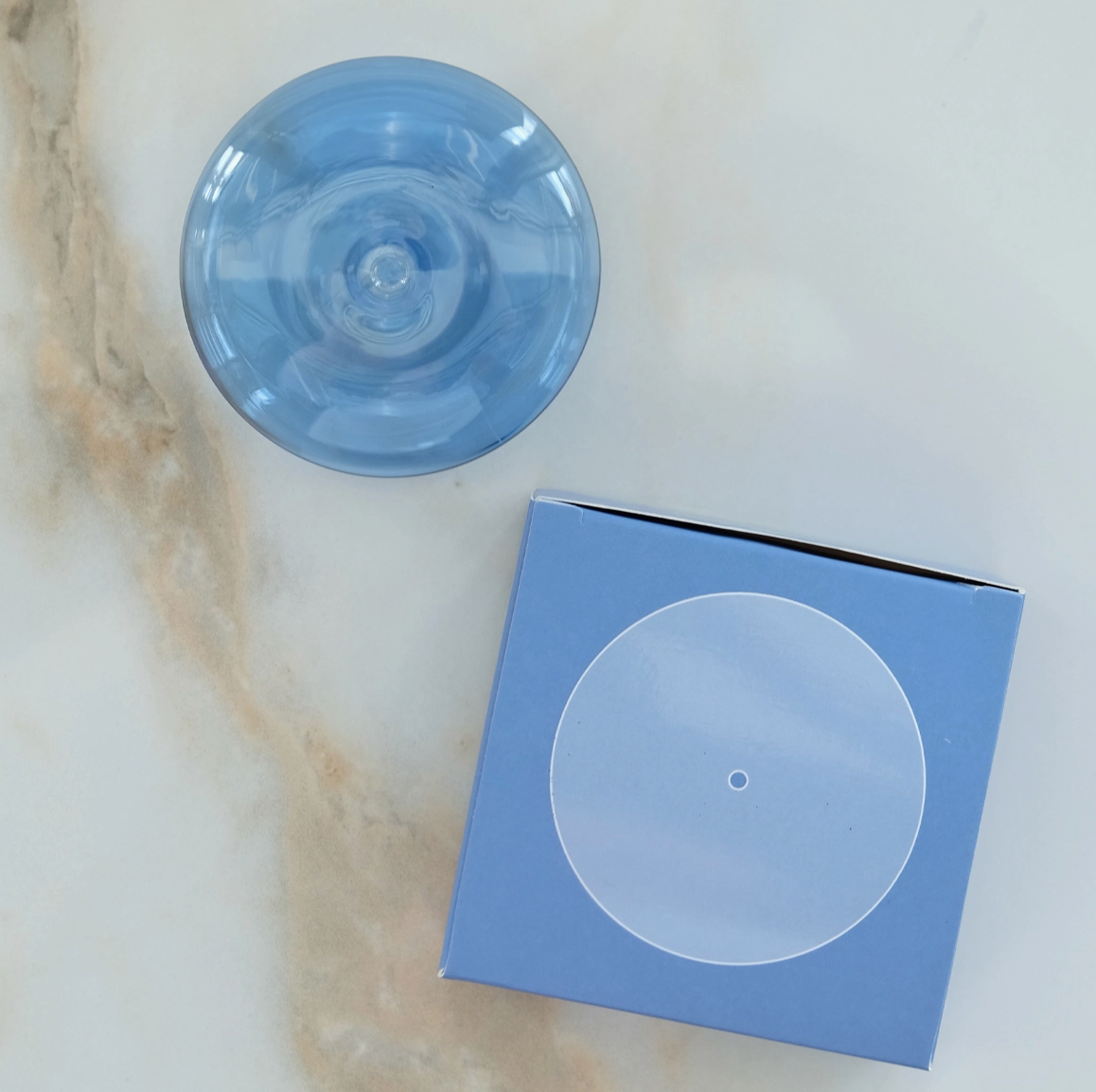 Glass Bubble Incense Holder