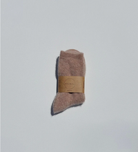 Fluffy Angora Socks