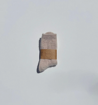 Fluffy Angora Socks
